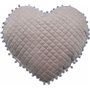Palamaiki Διακοσμητικό Μαξιλάρι Κούνιας "Heart" Μπεζ 38x40cm