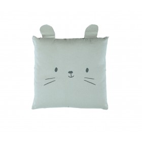 "Nef-Nef Διακοσμητικό Μαξιλάρι Κούνιας ""Hello World"" Πράσινo 30x30cm" Nef-Nef Διακοσμητικό Μαξιλάρι Κούνιας "Hello World" Πράσινo 30x30cm