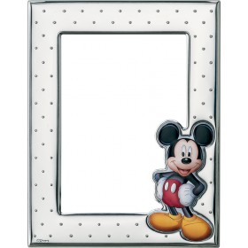 Disney Κορνίζα Ασημένια Mickey Mouse VL/D294-3LC 9x13cm Disney Κορνίζα Ασημένια Mickey Mouse VL/D294-3LC 9x13cm