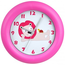 Ρολόι τοίχου πλαστικό φούξια 30εκ Sinialo 37-74-EG690971 Ρολόι τοίχου πλαστικό φούξια 30εκ Sinialo 37-74-EG690971