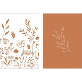 Little Dutch Αφίσα Wild Flowers Rust Διπλής Όψης 42x30cm Little Dutch Αφίσα Wild Flowers Rust Διπλής Όψης 42x30cm