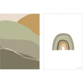 Little Dutch Αφίσα Horizon Διπλής Όψης Olive 29.7x42cm Little Dutch Αφίσα Horizon Διπλής Όψης Olive 29.7x42cm