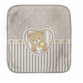 Palamaiki Κουβέρτα Αγκαλιάς & Λίκνου Mini Velour Collection Βελουτέ 80x90cm Grey Palamaiki Κουβέρτα Αγκαλιάς & Λίκνου Mini Velour Collection Βελουτέ 80x90cm Grey