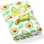 Babyono Πάνα Αγκαλιάς Avocado με Μαλακή Κουδουνίστρα 120x120cm