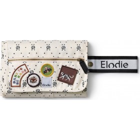 Elodie Details Αλλαξιέρα Ταξιδίου με Κάλυμμα Monogram από Ύφασμα Μπεζ 51x87cm