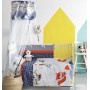 Palamaiki Σετ Κούνιας Baby Satin 7τμχ Blue