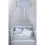 Baby Oliver Σετ Κούνιας Muslin Des. 370 2τμχ Grey