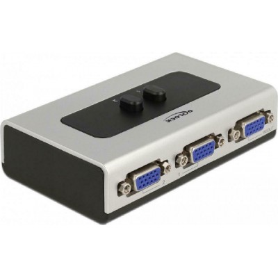 DeLock VGA Switch 2 Ports Bidirectional