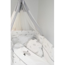 abo Σετ Κούνιας Moon 9τμχ Grey abo Σετ Κούνιας Moon 9τμχ Grey