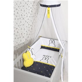 Baby Oliver Σετ Κούνιας Miffy 3τμχ Τζιν Μπλε