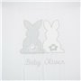 Baby Oliver Σετ Κούνιας Bunny Des. 356 3τμχ Grey