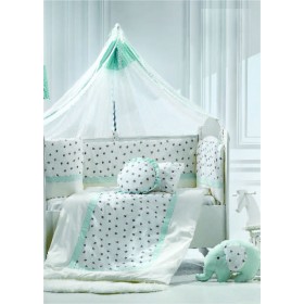 abo Σετ Κούνιας Elephant 9τμχ Mint abo Σετ Κούνιας Elephant 9τμχ Mint