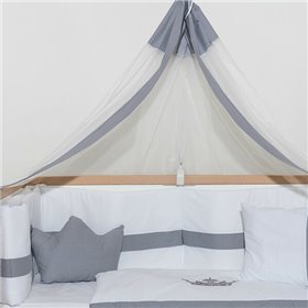 abo Σετ Κούνιας Royal 9τμχ Grey abo Σετ Κούνιας Royal 9τμχ Grey