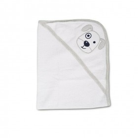 "Cangaroo Βρεφική Κάπα-Μπουρνούζι ""Baloo"" με Κουκούλα Γκρι" Cangaroo Βρεφική Κάπα-Μπουρνούζι "Baloo" με Κουκούλα Γκρι