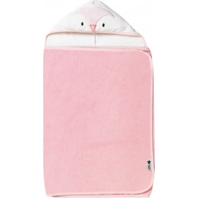 "Grobag Βρεφική Κάπα-Μπουρνούζι ""Gro Towel"" με Κουκούλα Ροζ" Grobag Βρεφική Κάπα-Μπουρνούζι "Gro Towel" με Κουκούλα Ροζ