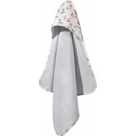 "Guy Laroche Βρεφική Κάπα-Μπουρνούζι ""Bebe Rainbow"" με Κουκούλα Λευκή" Guy Laroche Βρεφική Κάπα-Μπουρνούζι "Bebe Rainbow" με Κουκούλα Λευκή