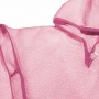 Greenwich Polo Club Βρεφικό Πόντσο-Μπουρνούζι "Essential" με Κουκούλα Ροζ