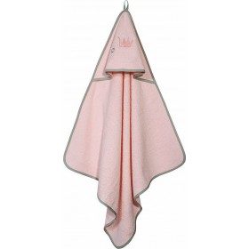 Greenwich Polo Club Βρεφική Κάπα-Μπουρνούζι "8813" με Κουκούλα Ροζ