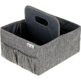 Akuku Βρεφικό Καλάθι Καλλυντικών Γκρι