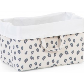 Childhome Βρεφικό Καλάθι Καλλυντικών Canvas Λευκό