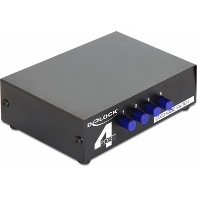 DeLock Switch Audio / Video 4 port