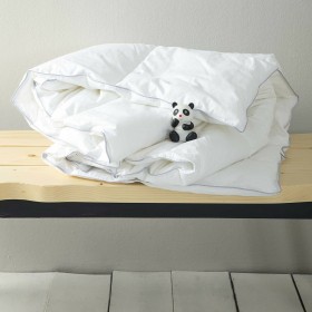 Nima Βαμβακερό Πάπλωμα Κούνιας Beetle 110x150cm White