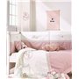 Kentia Βρεφική Παπλωματοθήκη Σετ Angel 100x140cm Light Pink-Ecru