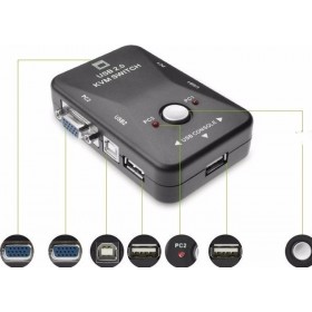 KVM21UA KVM 2 θυρών USB
