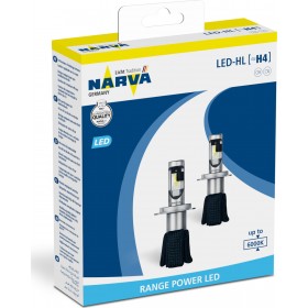Narva Λάμπες Αυτοκινήτου Range Performance H4 LED 6000K Ψυχρό Λευκό 12-24V 16W 2τμχ Narva Λάμπες Αυτοκινήτου Range Performance H4 LED 6000K Ψυχρό Λευκό 12-24V 16W 2τμχ