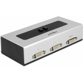 DeLock Switch DVI 2 port Manual Bidirectional