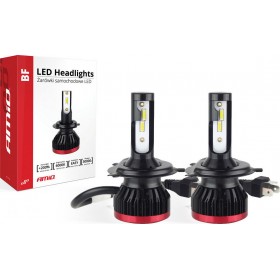 AMiO Λάμπες Αυτοκινήτου H4 Led 6000K Ψυχρό Λευκό 8-32V 50W 2τμχ AMiO Λάμπες Αυτοκινήτου H4 Led 6000K Ψυχρό Λευκό 8-32V 50W 2τμχ