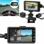 TR-608026 Σετ Κάμερα DVR Μοτοσυκλέτας 1080P με Οθόνη 3" &amp Κάμερα Οπισθοπορείας