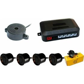 Σύστημα Παρκαρίσματος Αυτοκινήτου με Buzzer και 4 Αισθητήρες σε Μαύρο ΧρώμαΚωδικός: AG22B 