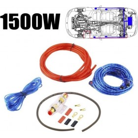 Σετ Καλωδίων Ενισχυτή Αυτοκινήτου MJ8 έως 1500WΚωδικός: 54537 