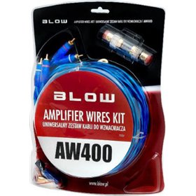 Blow Σετ Καλωδίων Ενισχυτή Αυτοκινήτου AW400 Blow Σετ Καλωδίων Ενισχυτή Αυτοκινήτου AW400