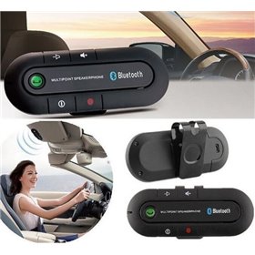 Bluetooth Αυτοκινήτου για το Αλεξήλιο (Multipoint / με USB θύρα Φόρτισης)Κωδικός: 21976 