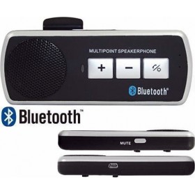 Bluetooth Αυτοκινήτου Multipoint για το Αλεξήλιο (με USB θύρα Φόρτισης)Κωδικός: K332-16645 