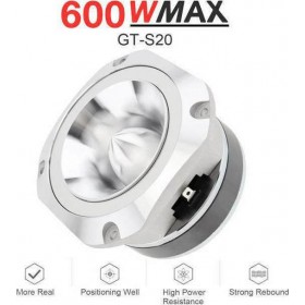 Tweeter Αυτοκινήτου Στρογγυλό GT-S20 Tweeter Αυτοκινήτου Στρογγυλό GT-S20