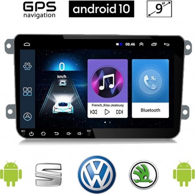 Οθόνη Αφής 9" για Ταμπλό Αυτοκινήτου VW / Skoda / Seat με Bluetooth/USB/WiFi/GPSΚωδικός: 9003A 