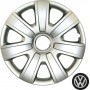 Croatia Cover Σετ Τάσια Αυτοκινήτου VW Polo 6R 4τμχ 14" ΑσημίΚωδικός: CC.224/VW1405 