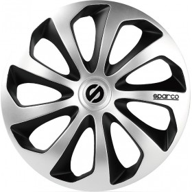 "Sparco Σετ Τάσια Αυτοκινήτου Sicilia Silver/Black 4τμχ 15"" ΑσημίΚωδικός: SPC1573S " Sparco Σετ Τάσια Αυτοκινήτου Sicilia Silver/Black 4τμχ 15" ΑσημίΚωδικός: SPC1573S