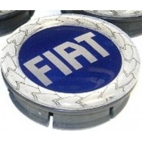 Τάπα Κέντρου Ζάντας Fiat με Εσωτερική Διάμετρο 48mm Μαύρο 1τμχ