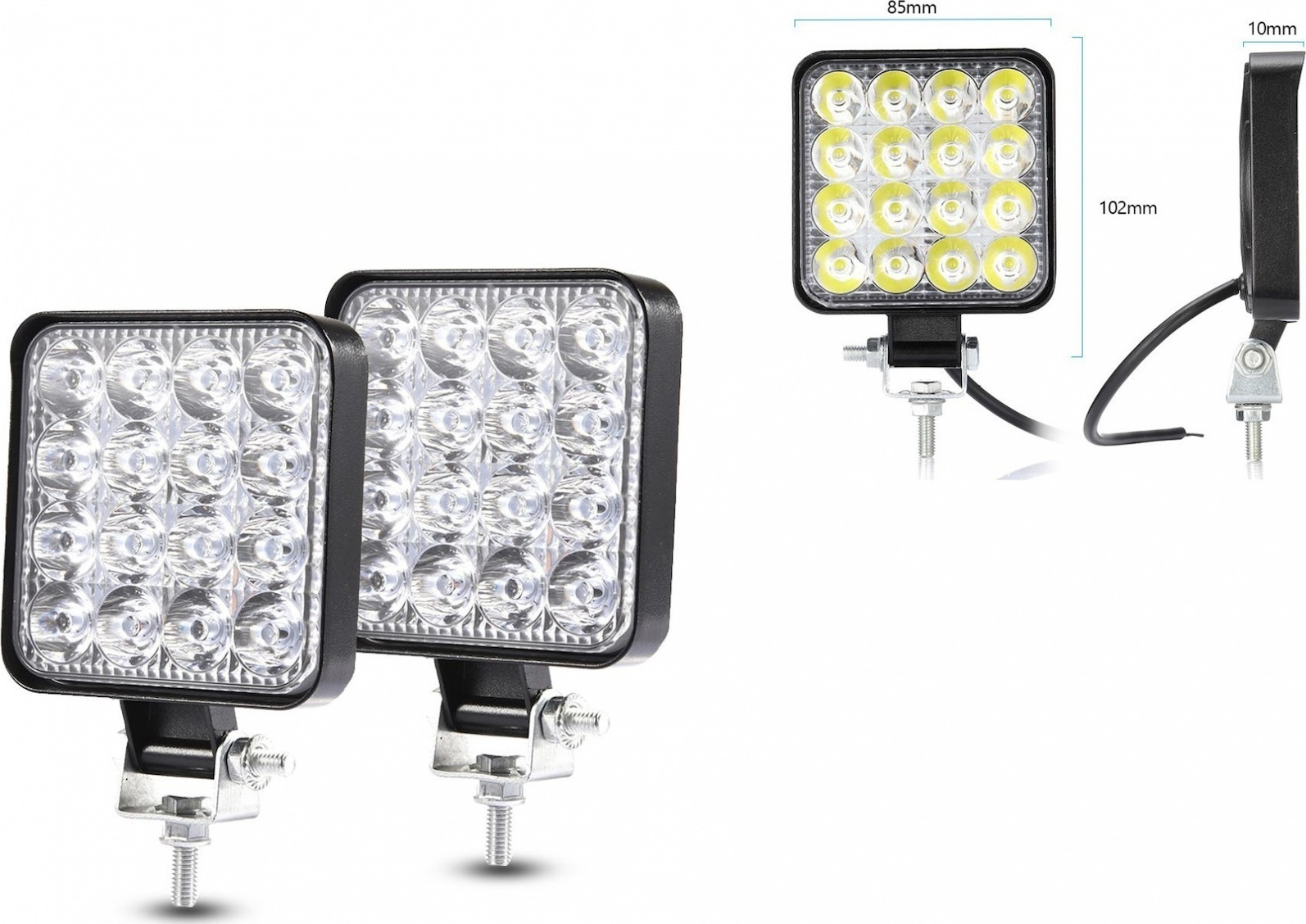 LED 10-30V 48WΚωδικός: HAL118 