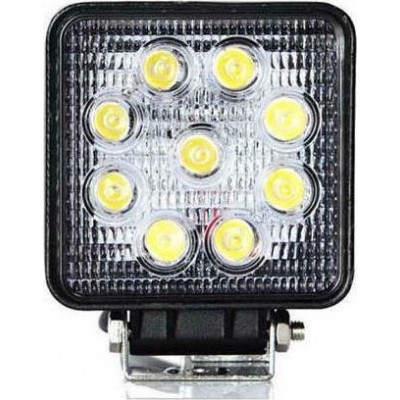 Τετράγωνος Προβολέας LED 27W 12/24V 2025lm