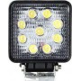 Τετράγωνος Προβολέας LED 27W 12/24V 2025lm