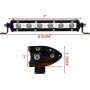 Μπάρα Φωτισμού 6 LED 18W 30° 12/24V 1800lm 17.5cm