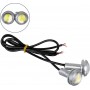 GloboStar Φώτα Πινακίδας Led 3W 12V Ψυχρό Λευκό Universal 2τμχΚωδικός: 81633 
