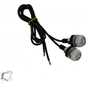 GloboStar Σετ Φωτισμού LED Πινακίδας/DRL για Αυτοκίνητα 3 Watt 12 Volt