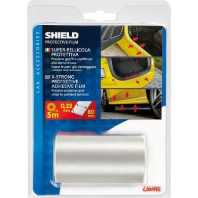 Lampa X-Strong Προστατευτική Μεμβράνη για Πόρτες Αυτοκινήτου 5m x 8cm 1τμχ Διάφανο