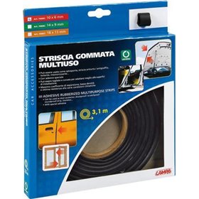Lampa Προστατευτικό για Πόρτες Αυτοκινήτου 3.1m x 10 x 6mm 1τμχ Μαύρο Lampa Προστατευτικό για Πόρτες Αυτοκινήτου 3.1m x 10 x 6mm 1τμχ Μαύρο